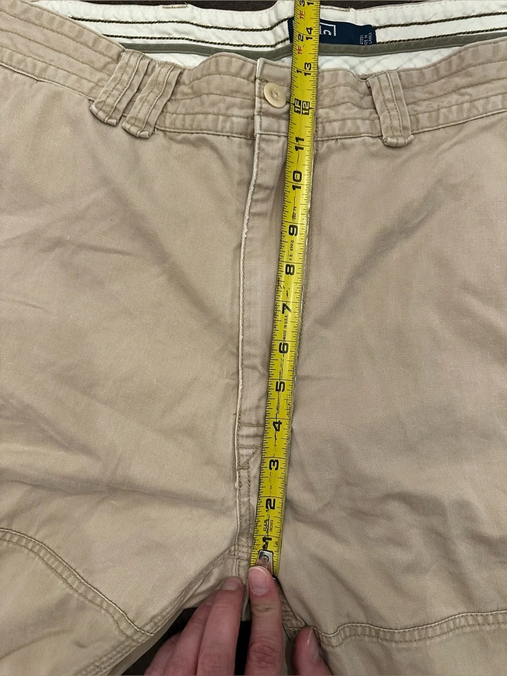 Vintage Polo Ralph Lauren Classic Fit Gellar Cargo Shorts Khaki-Size 40